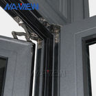 6063 Aluminiumschiebende Rahmen des profil-T5 und Flügelfenster-Fenster für Äthiopien fournisseur