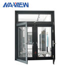 Fabrikpreis-Halbmond-ausgeglichenes Glas-Aluminiumflügelfenster Windows fournisseur