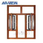 Flügelfenster-Aluminiumfenster-und Tür-neue Entwurfs-Preise Guangdongs NAVIEW fournisseur