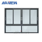 Horizontaler schalldichter thermischer Bruch-glasierendes gleitendes Bi-Falten-Aluminiumfenster Guangdongs NAVIEW fournisseur