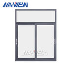 Glasmodell Large Aluminium Tinted Guangdongs NAVIEW milderte gute Glasqualität gleitendes Windows fournisseur