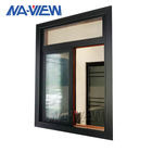 Wohnpreis-thermischer Bruch-niedrig--e Glasgleitendes Aluminiumfenster Guangdongs NAVIEW mit Schirm fournisseur