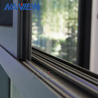 Entwerfen niedrige Preisliste Guangdongs NAVIEW Philippinen horizontaler solider Beweis-gleitendes Aluminiumfenster fournisseur