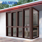 Preis 6063 Guangdongs NAVIEW anodisierte Aluminiumglasschiebetür und Fenster fournisseur