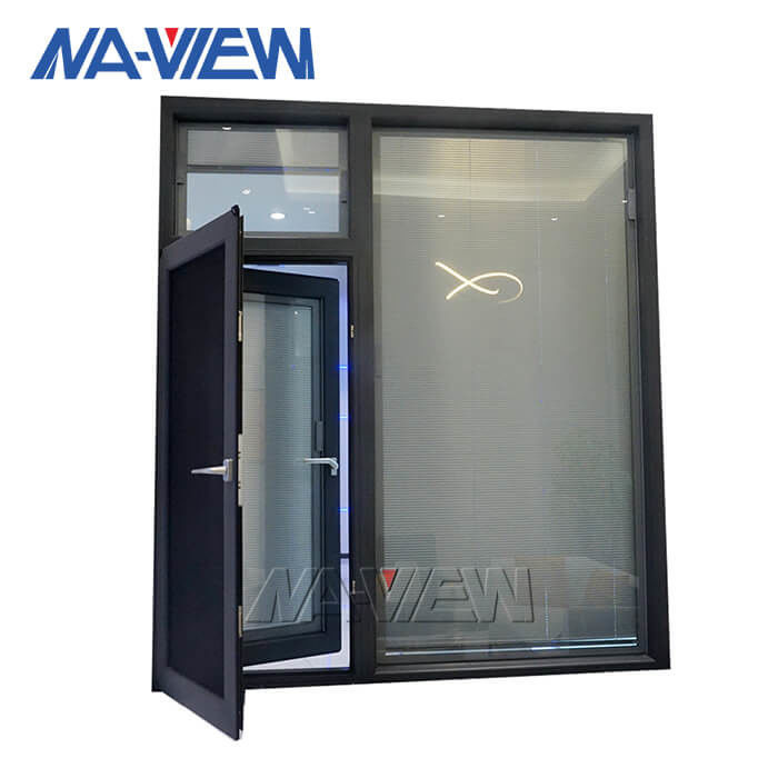 Hersteller-wasserdichtes Aluminiumflügelfenster-Wohnfenster mit Fliegengitter fournisseur