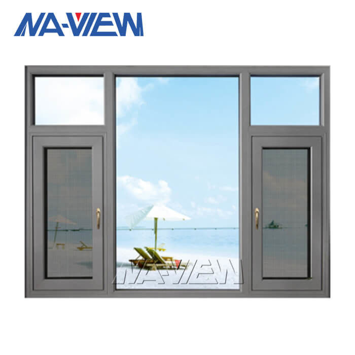 Fabrik-neues Entwurfs-Legierungs-Profil-Aluminiumflügelfenster-Fenster Guangdongs NAVIEW fournisseur