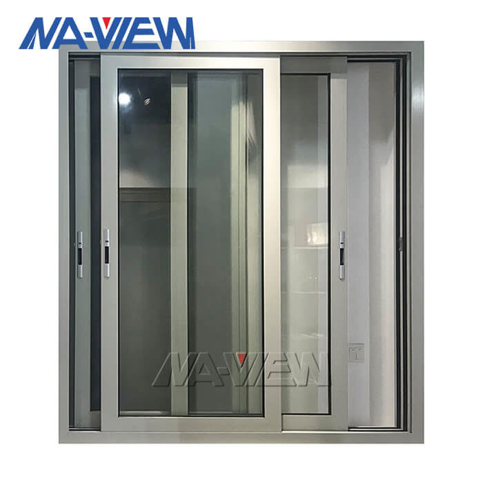 Doppelverglaster industrieller gleitender Windows Berufsaluminiumhersteller Guangdongs NAVIEW nach Maß fournisseur