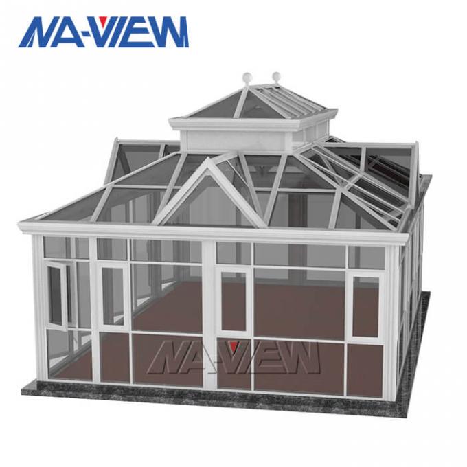 Bestellte moderner Giebel-Dach Sunroom-Kathedralendecke Sunroom im Freien voraus 1