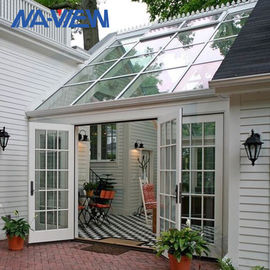 Bestellte Giebel-Dach Sunroom-Patio-Einschließungen plus kundengebundene Farbe voraus