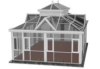 Alles würzt moderner Sunroom-Erweiterungs-Einschließungs-Bau-schräg liegendes Dach fournisseur