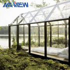 Zeitgenosse gebogener Dach-Sunroom und Verkleidung umweltfreundlich fournisseur