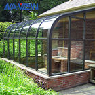 Vierjahreszeitenportal-Zusätze moderner Sunroom-Zusatz-lamellierendes Glasdach fournisseur