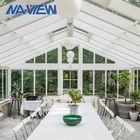 Kundengebundener Glasgarten-Gewächshaus weißer Sunroom für Wohn fournisseur
