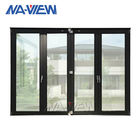 Standard-amerikanische große lange Aluminiumseite Bifold faltendes Multifold gleitendes Windows Guangdongs NAVIEW für Haus fournisseur