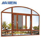 Energiesparende Türen Guangdongs NAVIEW und Windows des hölzernen Korn-Aluminiumlegierungs-Fensters fournisseur
