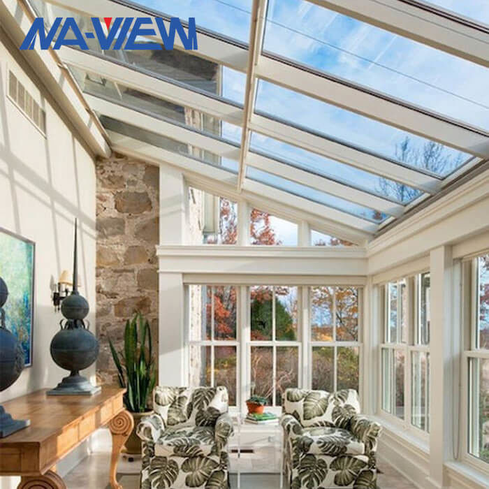 4 Jahreszeiten sondern Steigungs-Dach Sunroom aller Glassunroom-Einschließungs-Zusatz aus fournisseur